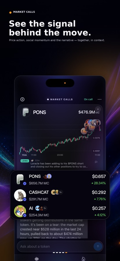 Market Calls on iPhone